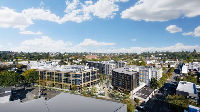 Grand Streets Commons aerial - Runberg
