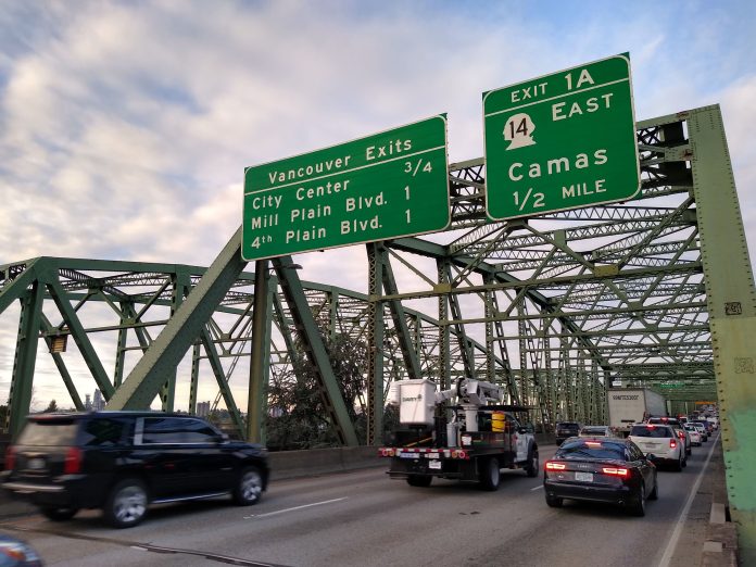 I-5 in Vancouver