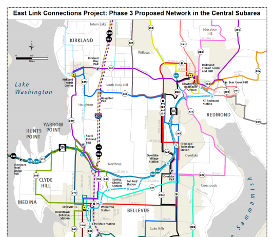 More Details Emerging on Bus Changes to Complement East Link Light Rail