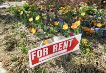 A Permanent Rental Assistance Program Would Prevent Homelessness in Seattle A for rent sign in front of flowers.
