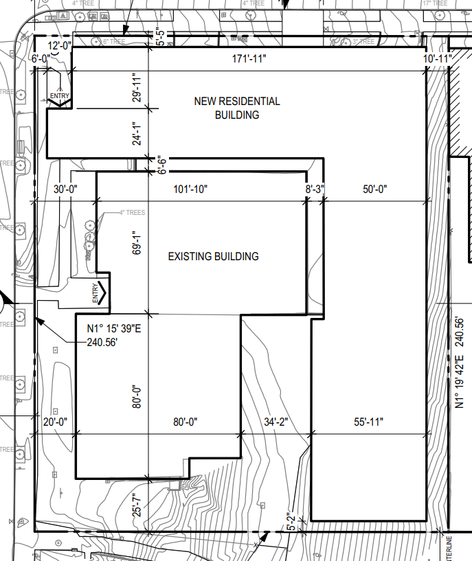 Native Village/SISC Pearl Warren Redevelopment's Site plan