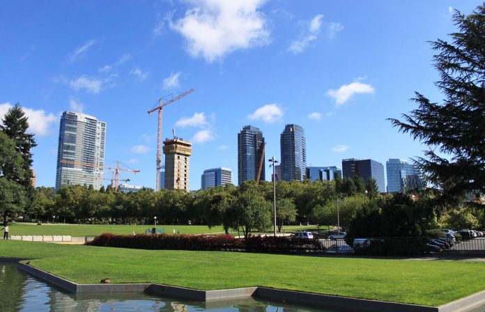 Bellevue Skyline by Sounder Bruce