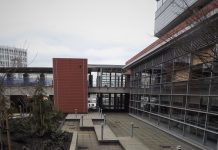 Bellevue Council Update: Comprehensive Plan Outreach and Managing Growth Outdoor steps lead to the base of Bellevue City Hall