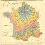 Isochron Map France 1882