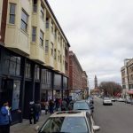 King Street’s Dim Sum Row with Amtrak Station in background