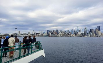 2025 General Election Endorsements It's photo snapping time as the Bainbridge ferry approaches Seattle, offering sweeps shots of the skyline along the shores of Elliott Bay