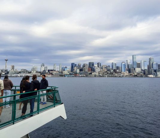 2025 General Election Endorsements It's photo snapping time as the Bainbridge ferry approaches Seattle, offering sweeps shots of the skyline along the shores of Elliott Bay