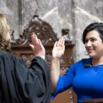 Sen. Emily Randall sworn in
