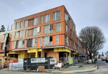 Seattle Reveals Rezoning Concepts and Invites Scoping Comments for Big 2024 Update A four-story building under construction.