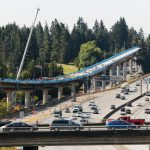 Link construction along the freeway