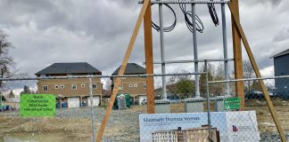 A photo of an empty lot with