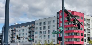 The intersection of Dr. Martin Luther King Jr. Way and Othello Street.