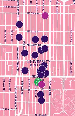 A map of boba business that took park in bobafest