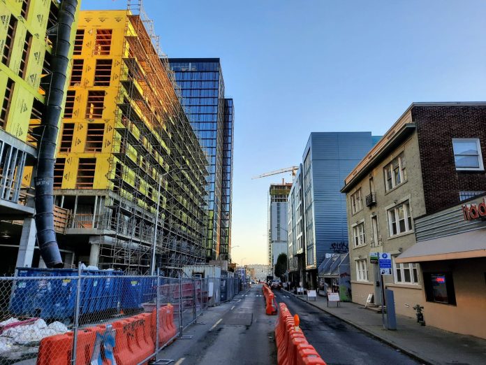 U District construction sites 20220224