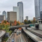 I-5 in Downtown Seattle nov2021
