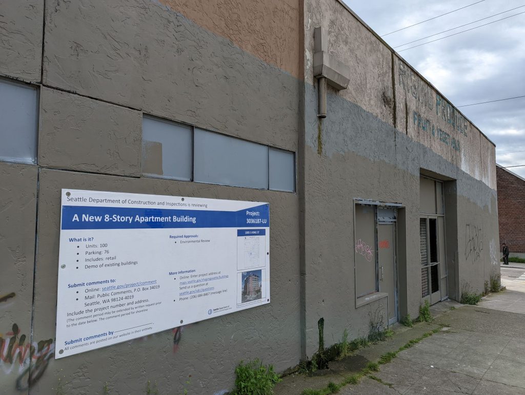 The closed rising produce grocery store.