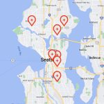 Seattle Map Hospitals