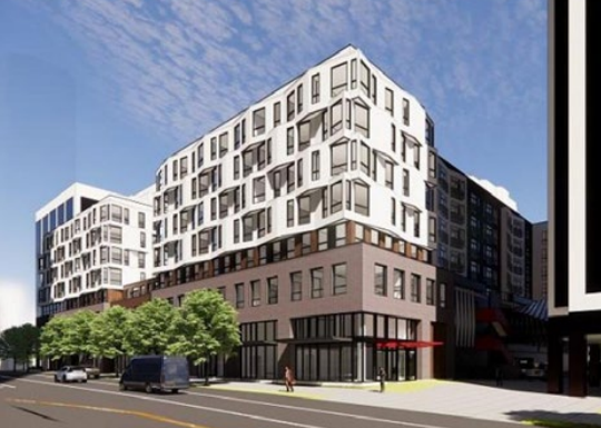 Bellevue 108th St Mixed Use rendering