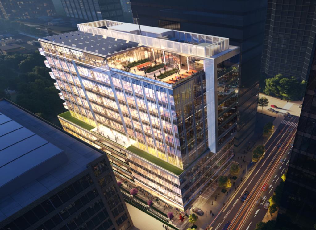 305 Office building rendering