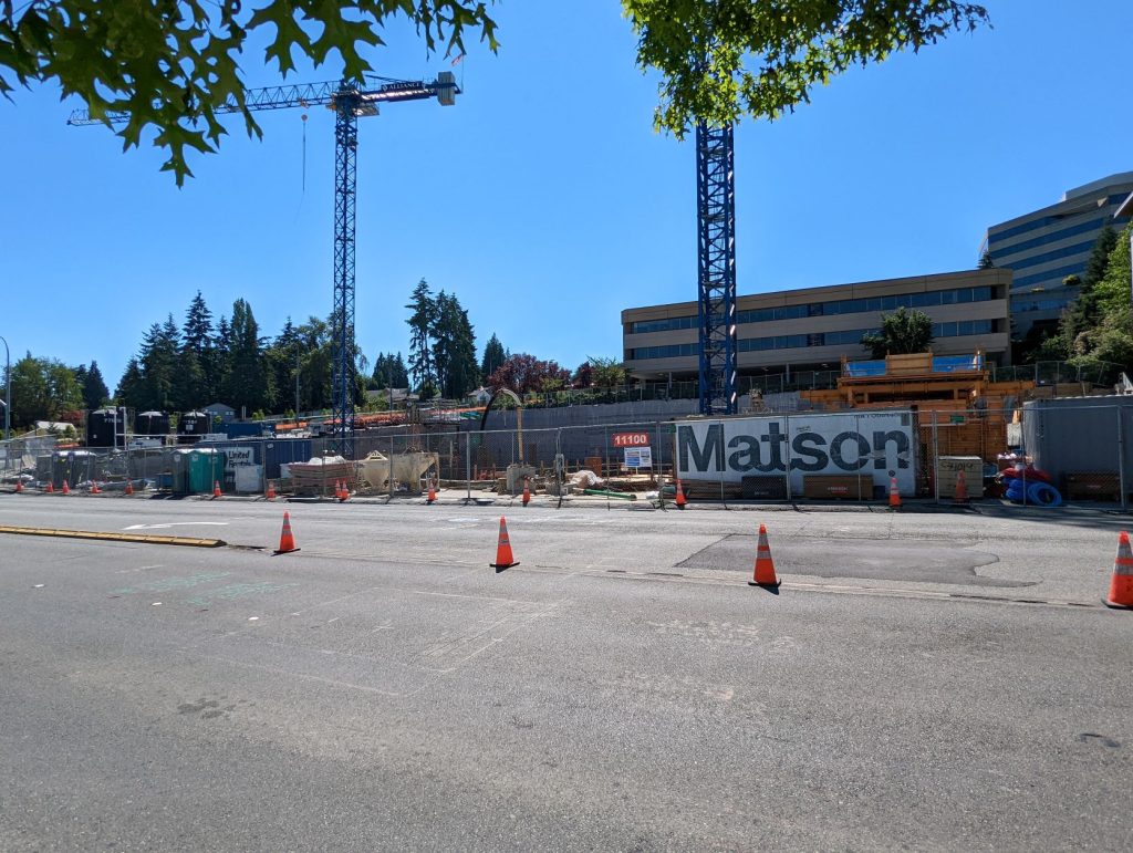 Broadstone Gateway's construction site