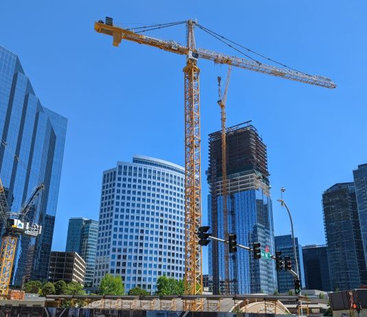Downtown Bellevue Anticipates a Wave of Mega-Projects Downtown Bellevue Construction