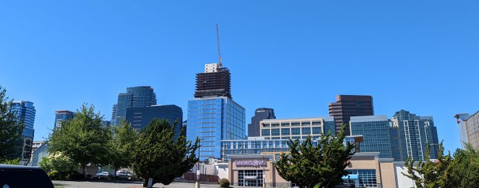 Downtown Bellevue's skyline