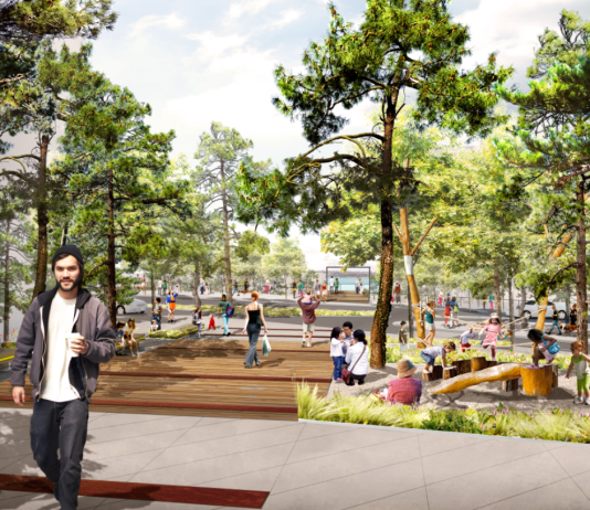 Planned Belltown EV Charging Lot Originally Designed as Neighborhood Playground