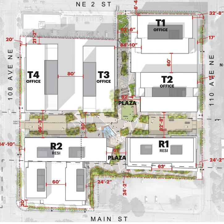 Main Street Place site plan