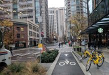Transpo Notes: Delayed Bus and Bike Facilities, Ferry Pylon Strike, and West Seattle/Ballard Study Priorities
