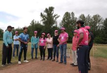 Elevate Cricket in Incoming Bellevue, Kirkland, and Seattle Parks Levies Elects and pro cricketers at Tollgate Farm Park