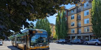 The 255 bus route in Juanita