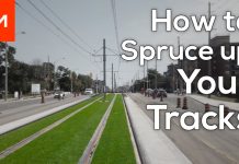 Midweek Video: Spruce Up Your Tracks With Grassy Trams