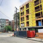 Stone Way building under construction
