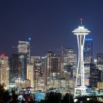 Seattle Night Skyline