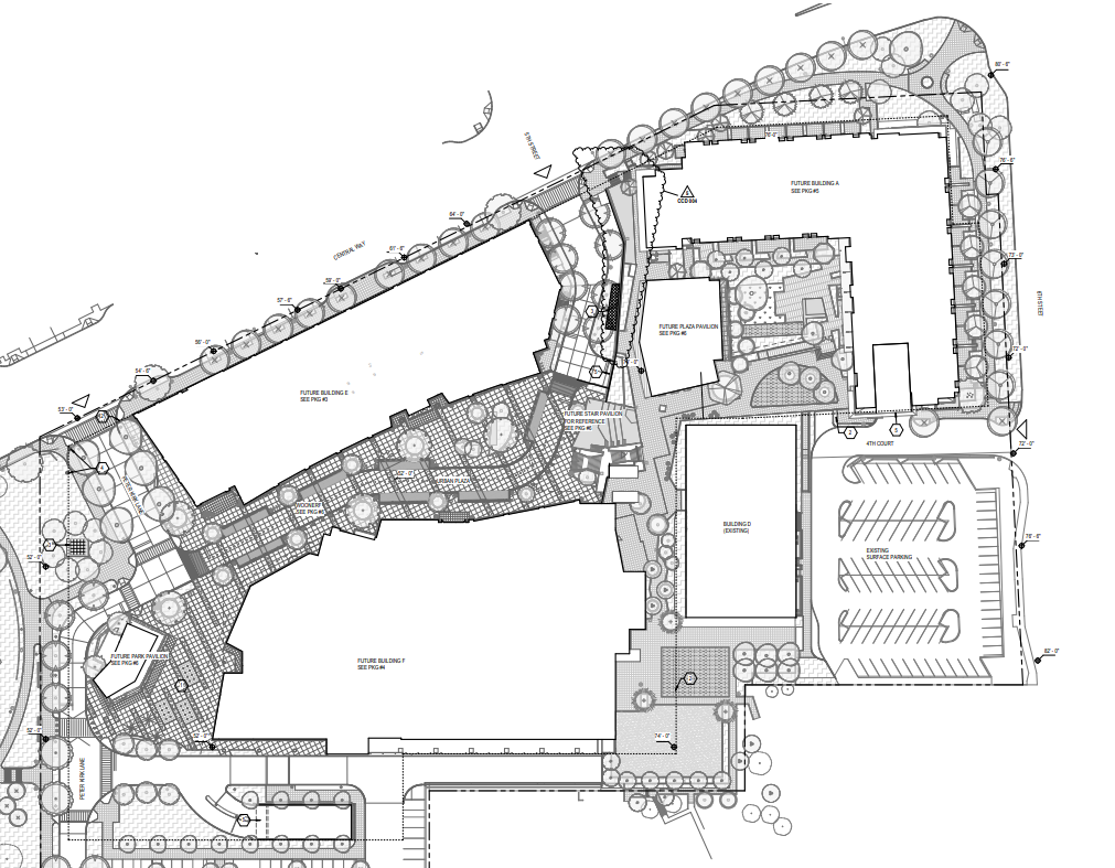 One level of Kirkland Urban Phase 1's parking garage