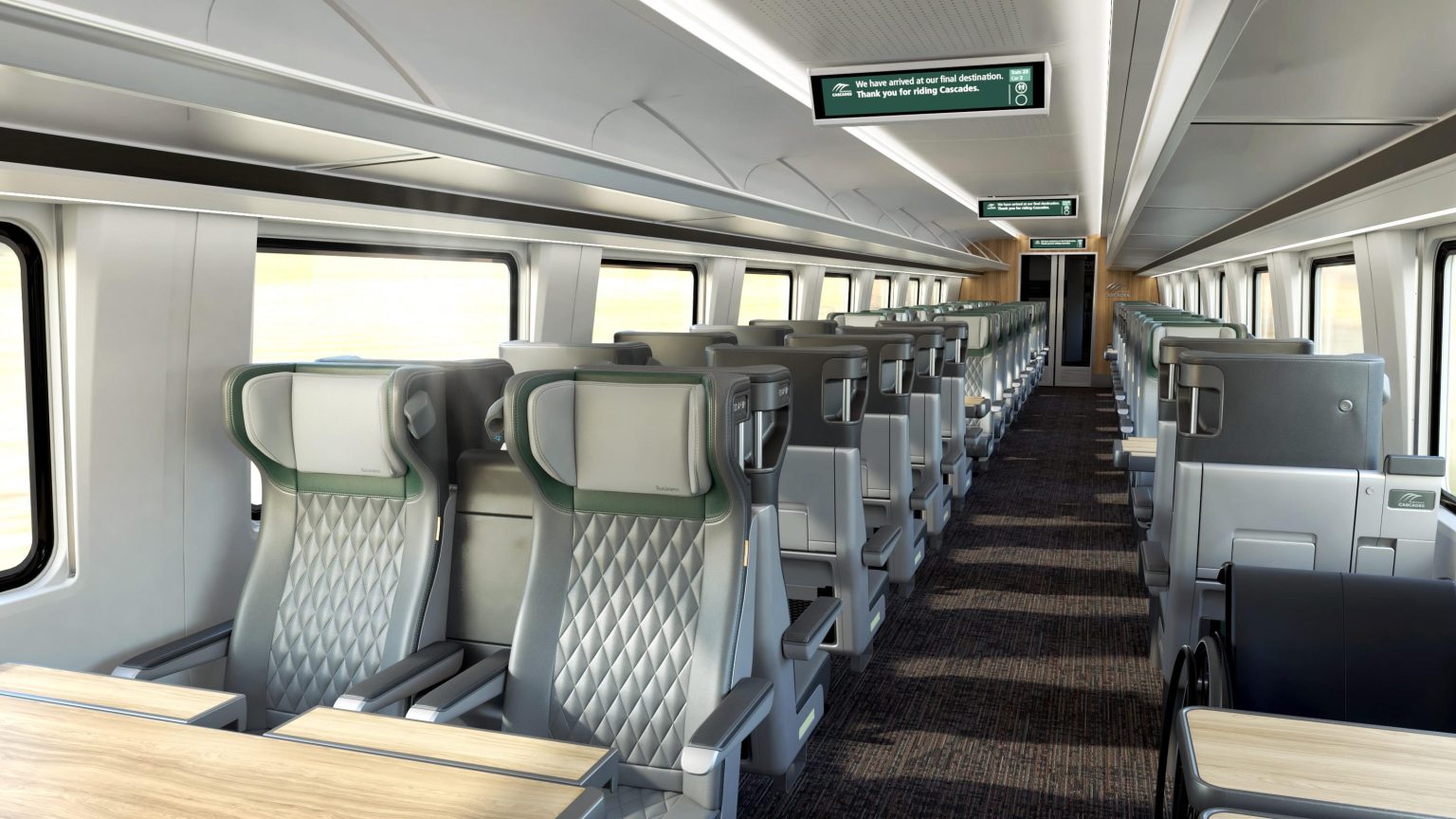 Amtrak Cascades Unveils Future ‘Airo’ Trainsets Launching in 2026 The