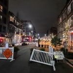 Chophouse Row at night 20220204