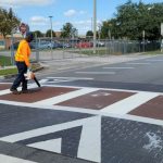 Raised Pedestrian Crosswalk