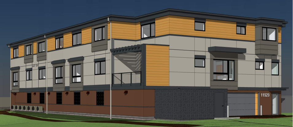 Rendering of Koh Kirkland Apartments