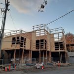 Apartment construction on Bridge Way