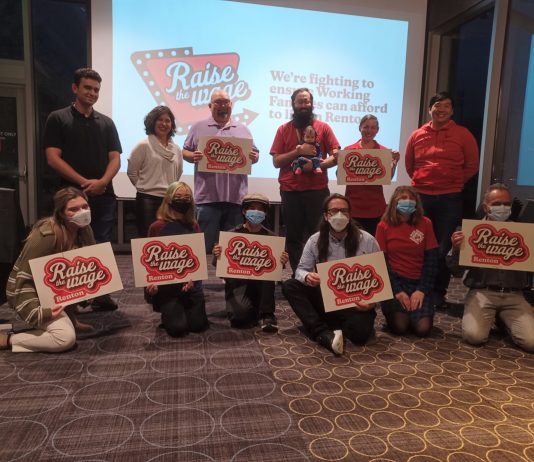 Minimum Wage Initiative Launches in Renton, Builds Off Successes in South King County