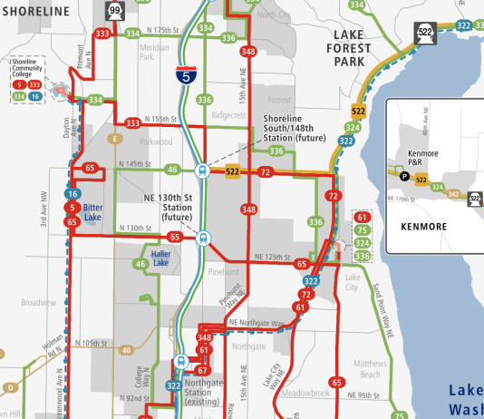 Metro Unveils Lynnwood Link Bus Restructure Concepts in an Austerity Redux