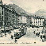 Grenoble old tram
