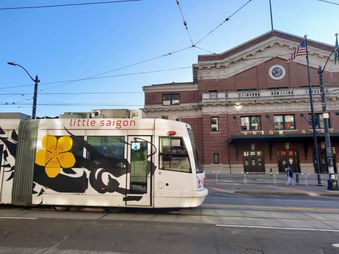 Union Station with Little Saigon Streetcar - Doug 20221116