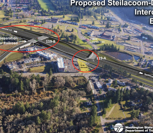 I-5 Interchange Redesign Near DuPont Benefits Sound Transit-Owned Rail Line
