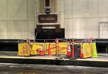 Construction Damages Westlake Station Roof, Creating Chaos for Light Rail Riders