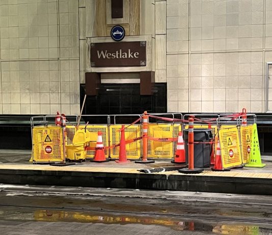 Construction Damages Westlake Station Roof, Creating Chaos for Light Rail Riders