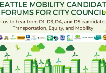 Mobility Forum Series Kicks Off Tonight with Seattle Council District 5