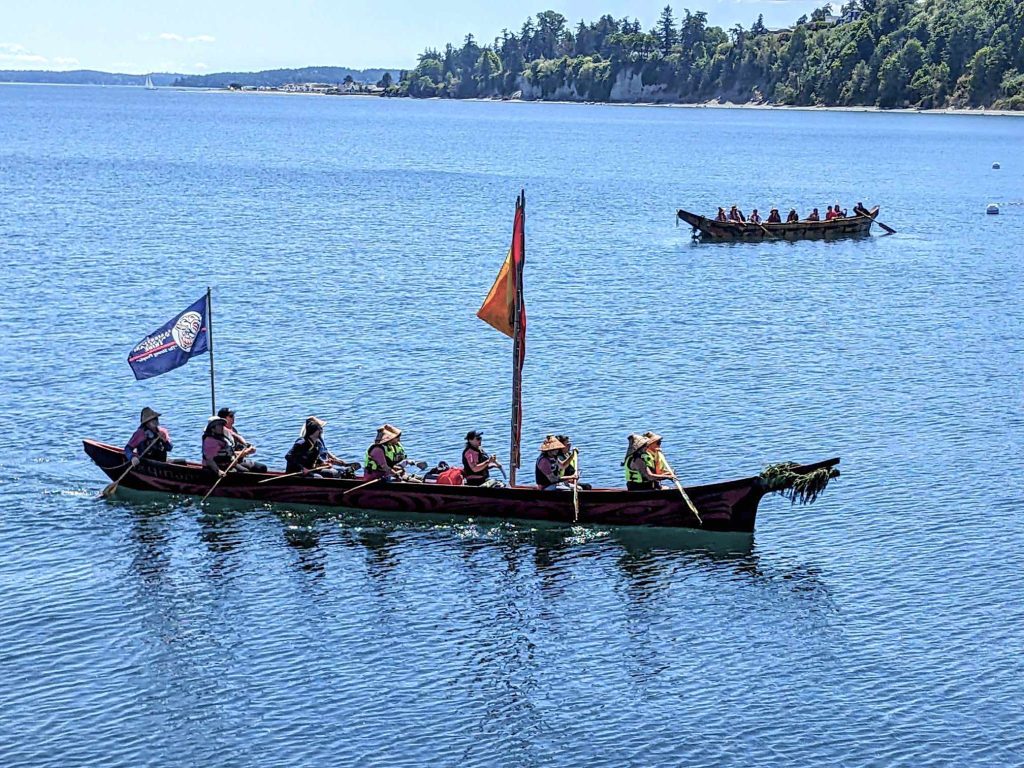 canoe journey 2023 map