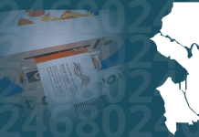 Even Year Elections Likely to Send Seattle Voter Turnout Skyrocketing Graphic showing a map of the Seattle metro area, even numbers and a voting ballot.